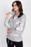 Holographic Windbreaker Jacket