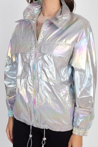 Holographic Windbreaker Jacket