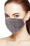 3d Sequin Fashion Facemask