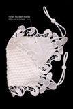 3d Lace Cotton Face Mask