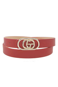 Stylish Modern Border Letter Belt