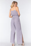 Cowl Neck Cami Woven Jumpsuit