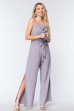 Cowl Neck Cami Woven Jumpsuit